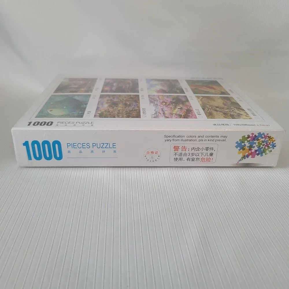 African Safari Rainbow 1000 Piece Premium Puzzle Sealed